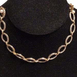 Crystalline Interlocking Bracelet